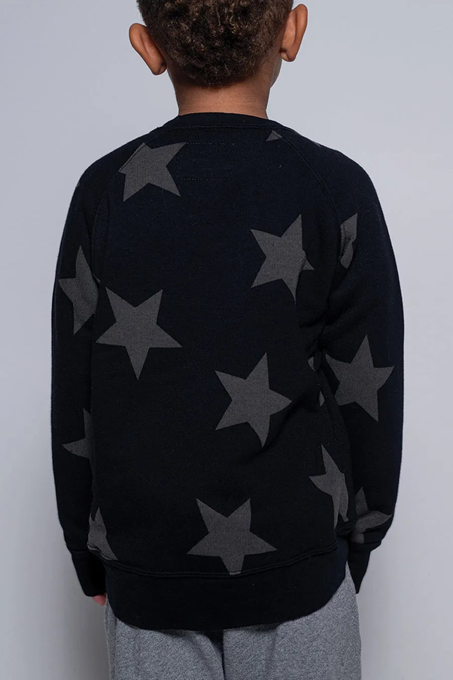 Nununu Star Kids Sweatshirt - Black