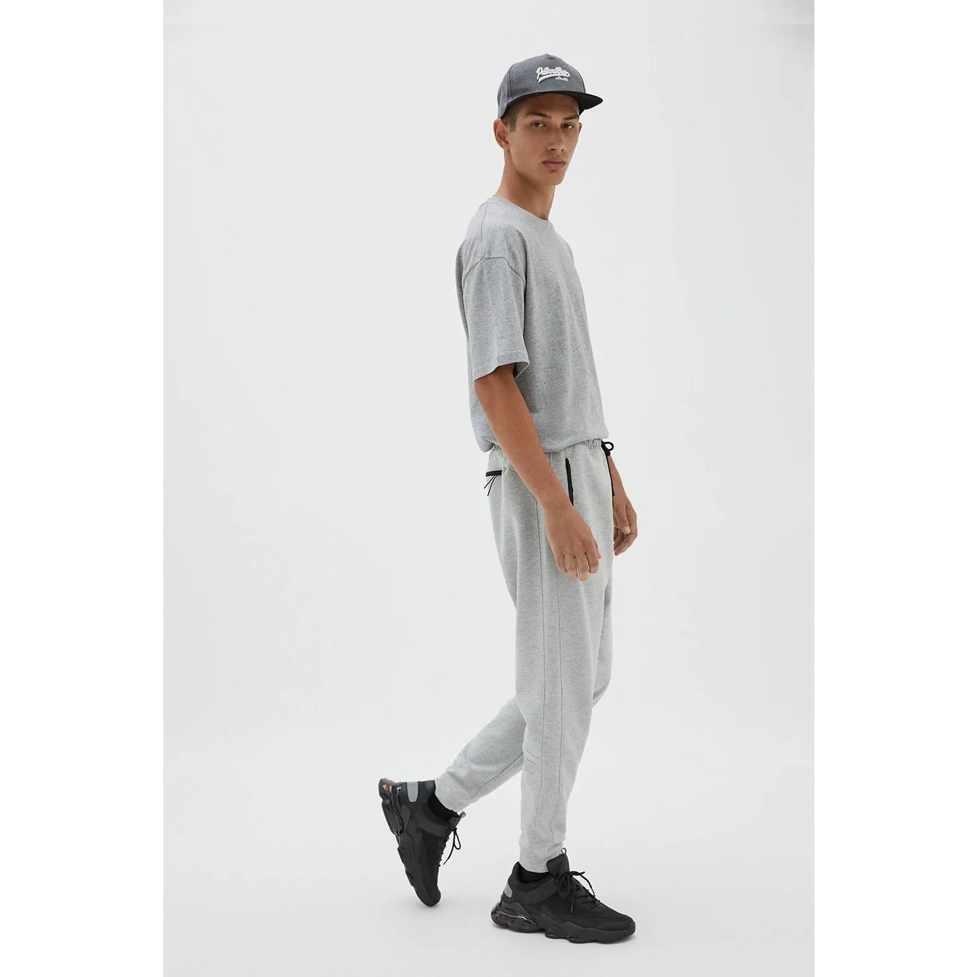 PB Grey Joggers with contrast details