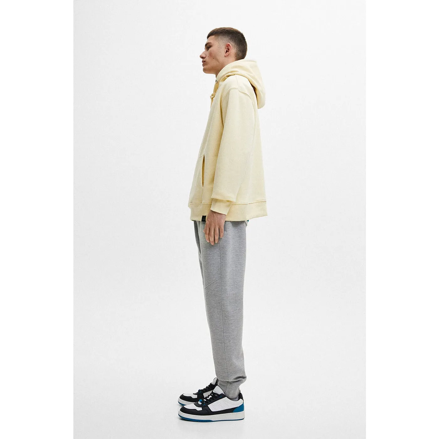 PB Grey Pique Joggers with Zip Pockets