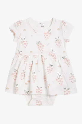 Petit Lem La Vie En Rose Peplum Baby Girls Dress