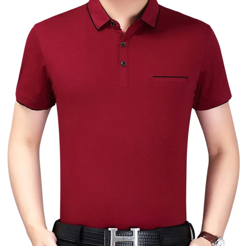 Pologize™ Elegant Chest Pocket Polo Shirt