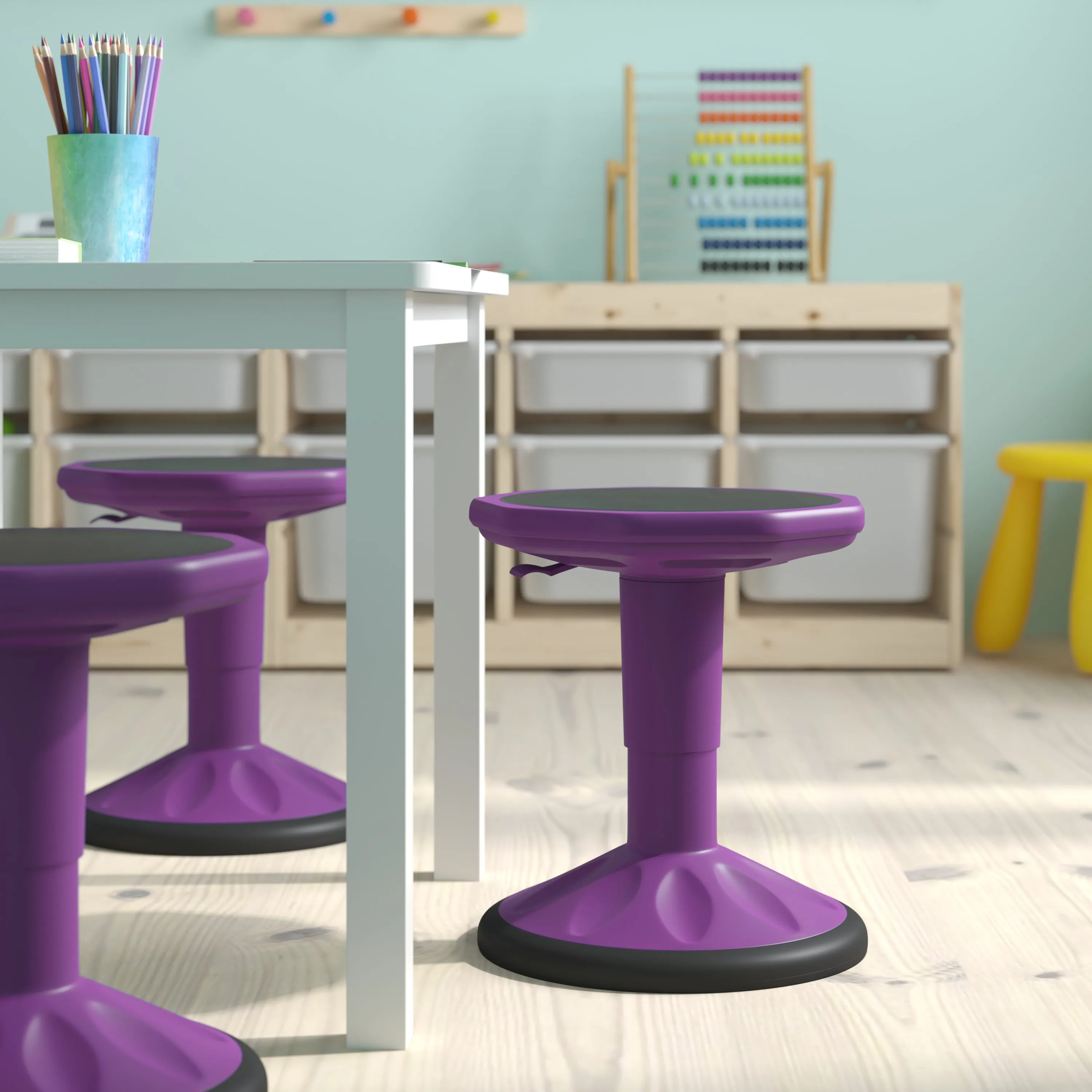 Purple Kids Active Flex Stool AY-9001S-PR-GG