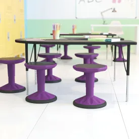 Purple Kids Active Flex Stool AY-9001S-PR-GG