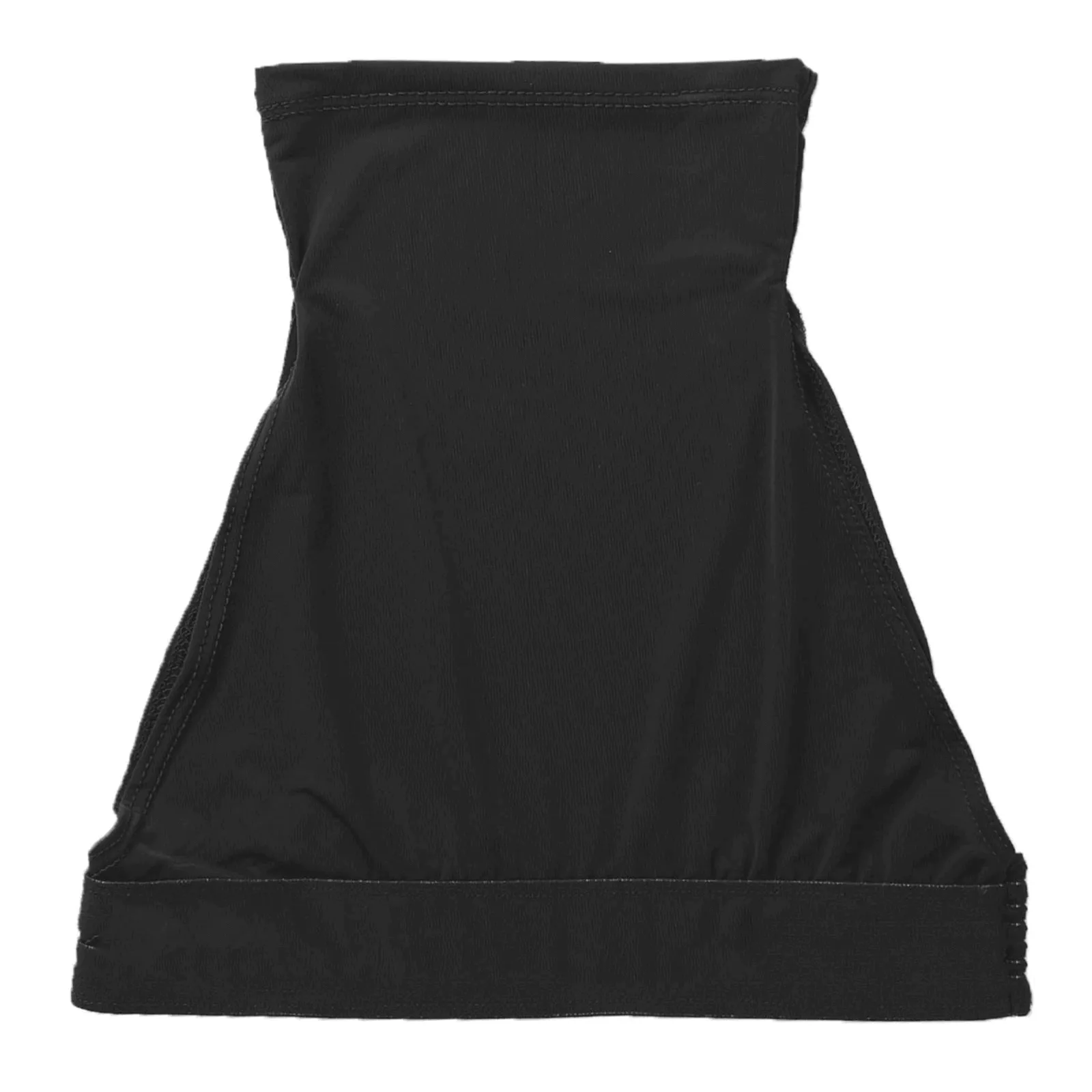 Sexy Women's High Neck Sleeveless thin See-Through Tank / Elastic Underbust Crop Top  - SF0001