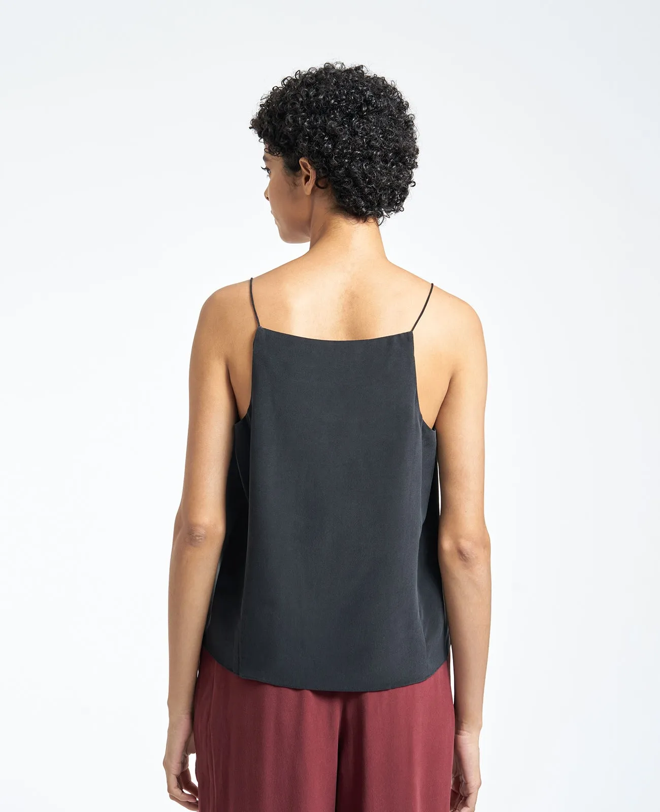 Silk Halter Camisole