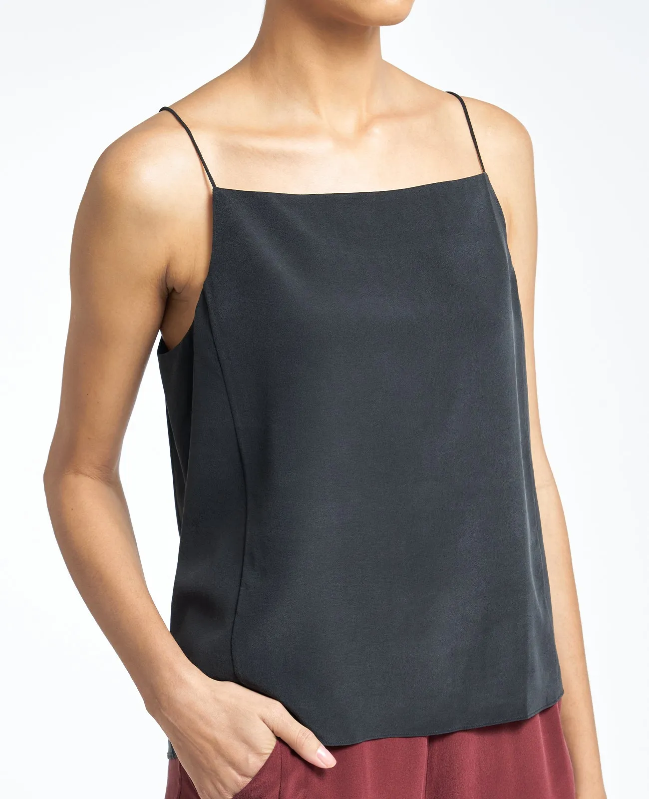 Silk Halter Camisole