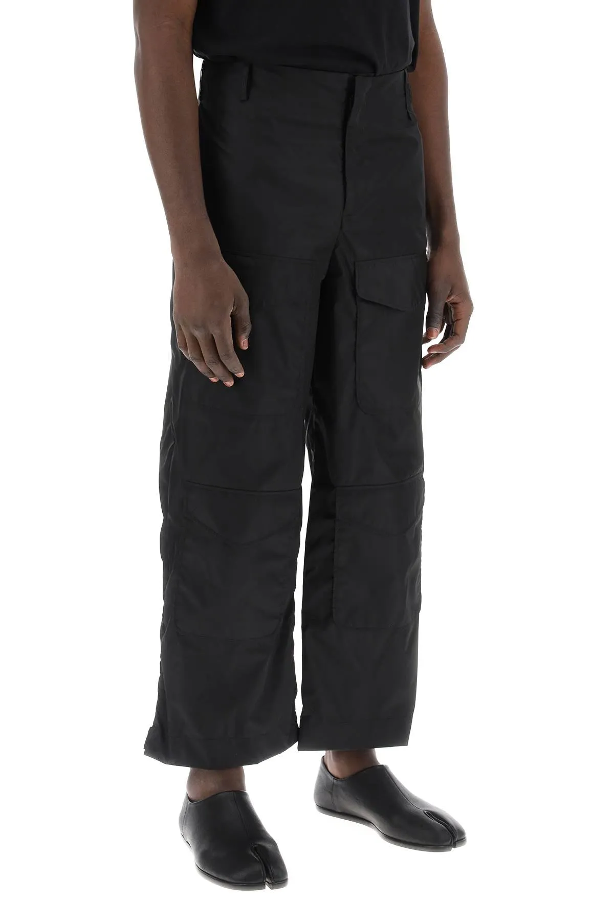 Simone Rocha Nylon Cargo Pants For Men