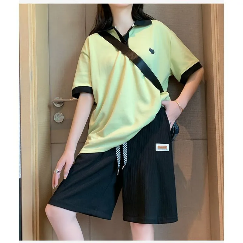 Straight Loose Fit Casual Wide-Leg Slimming Shorts