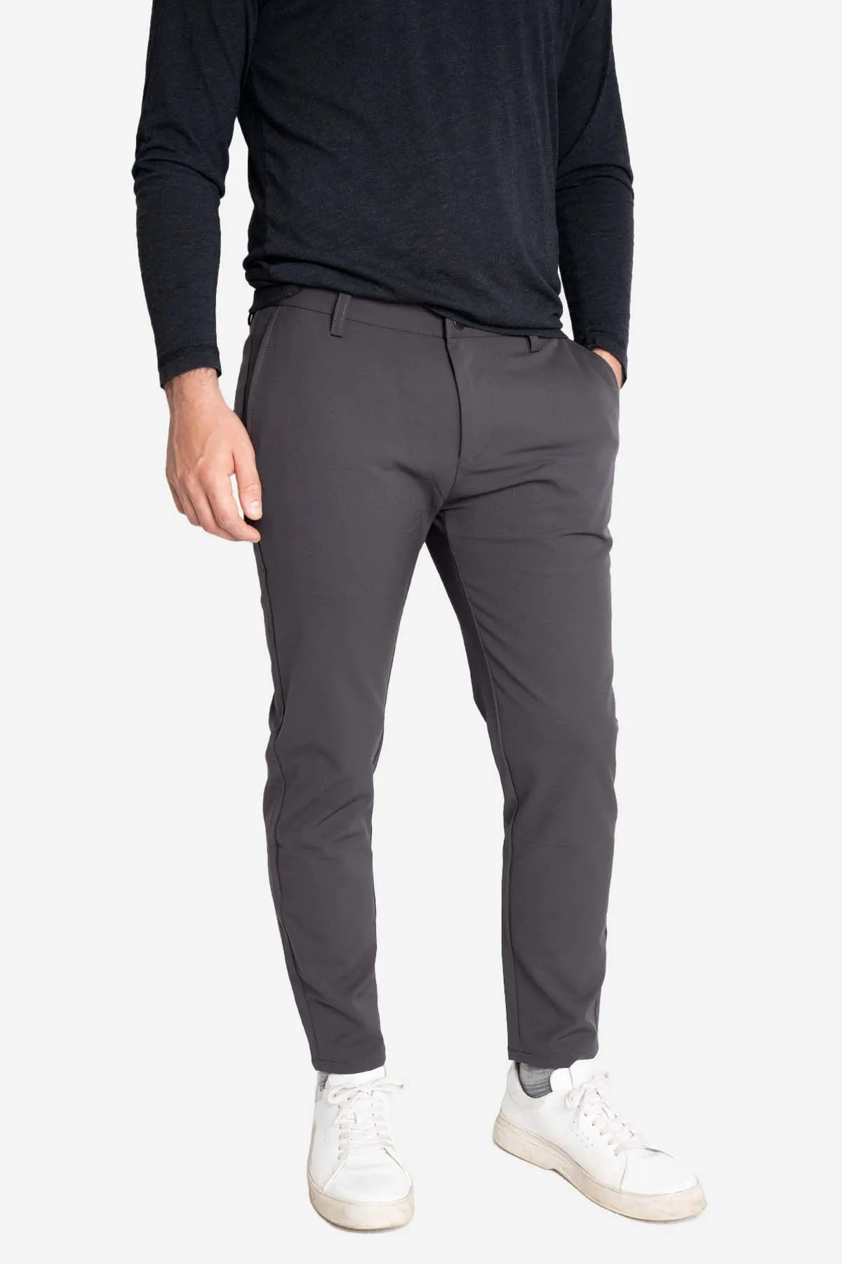 Super Stretch Performance Pants Charcoal