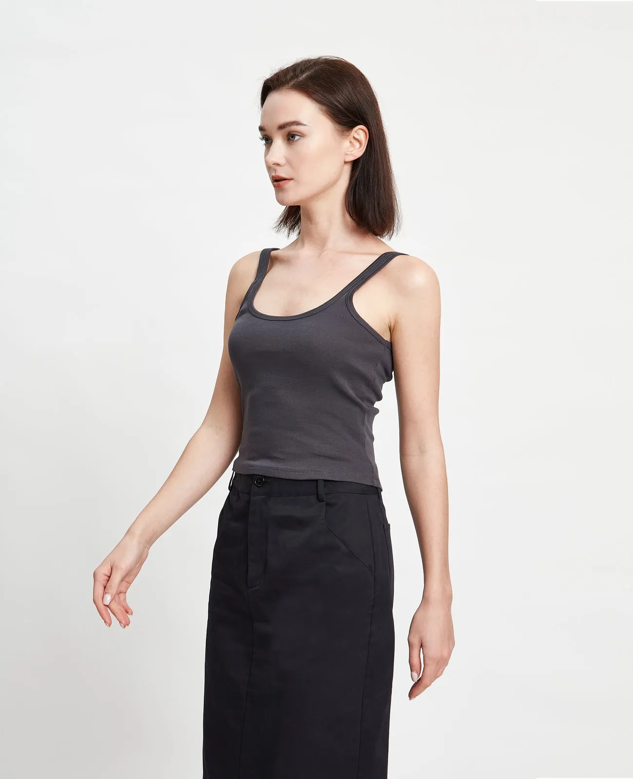 Supima 2-way Ribbed Camisole