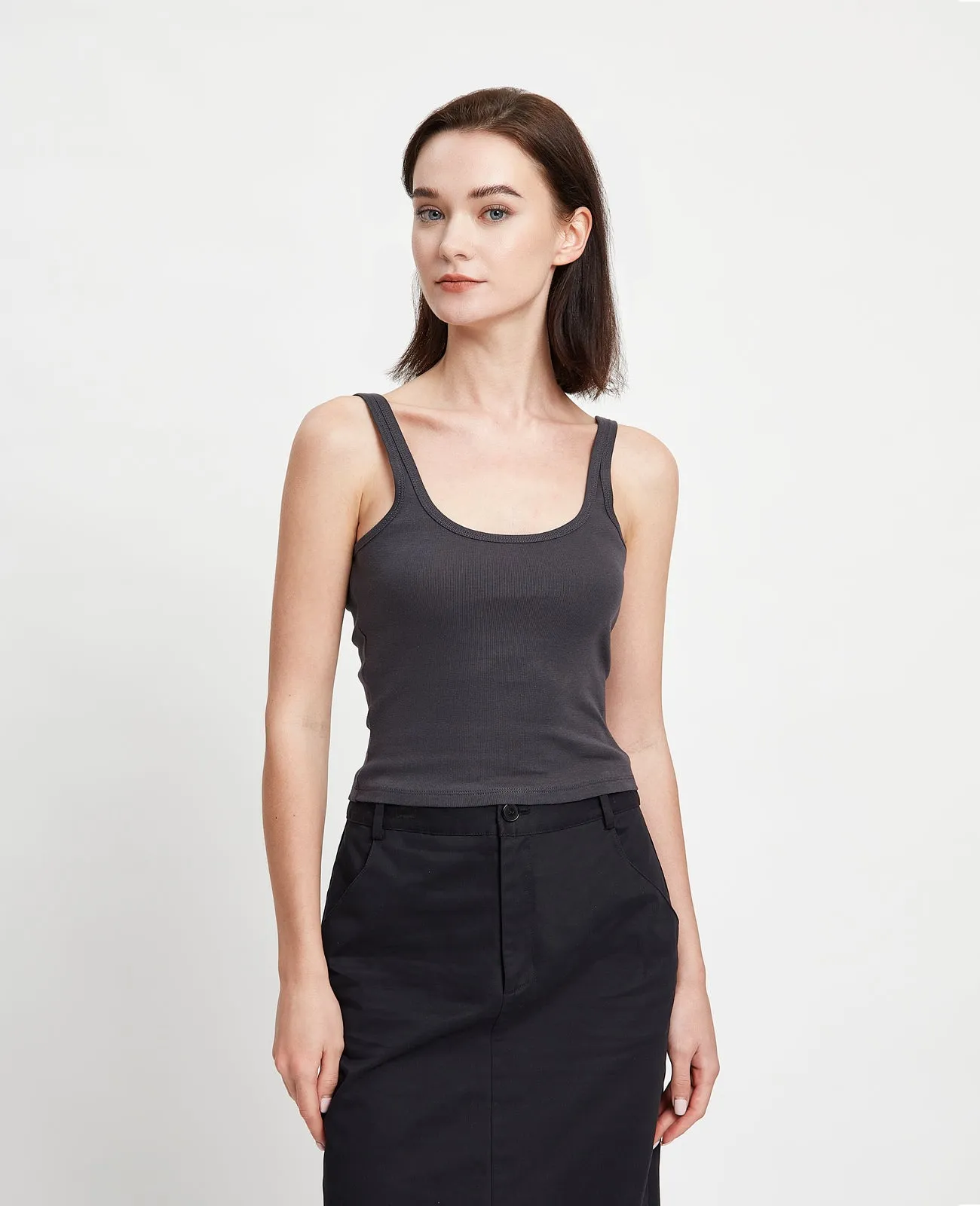 Supima 2-way Ribbed Camisole