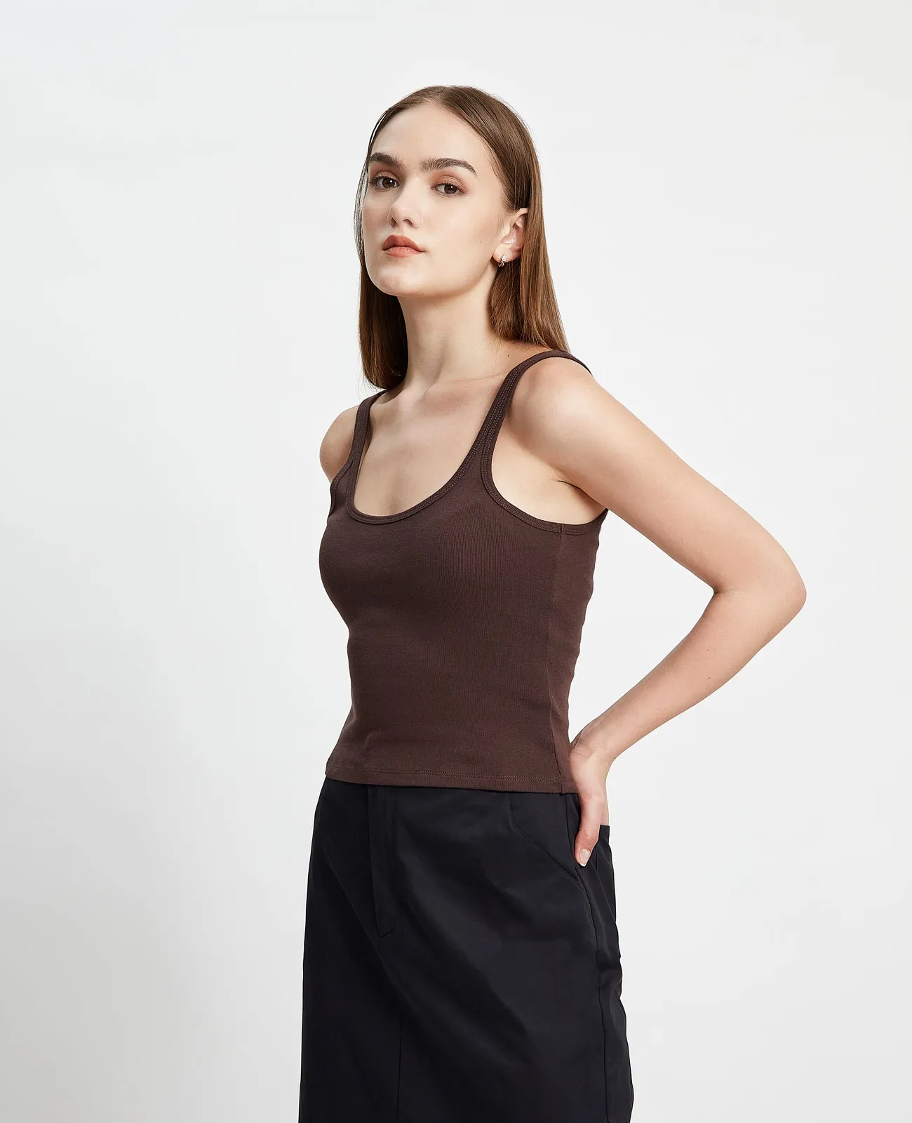 Supima 2-way Ribbed Camisole