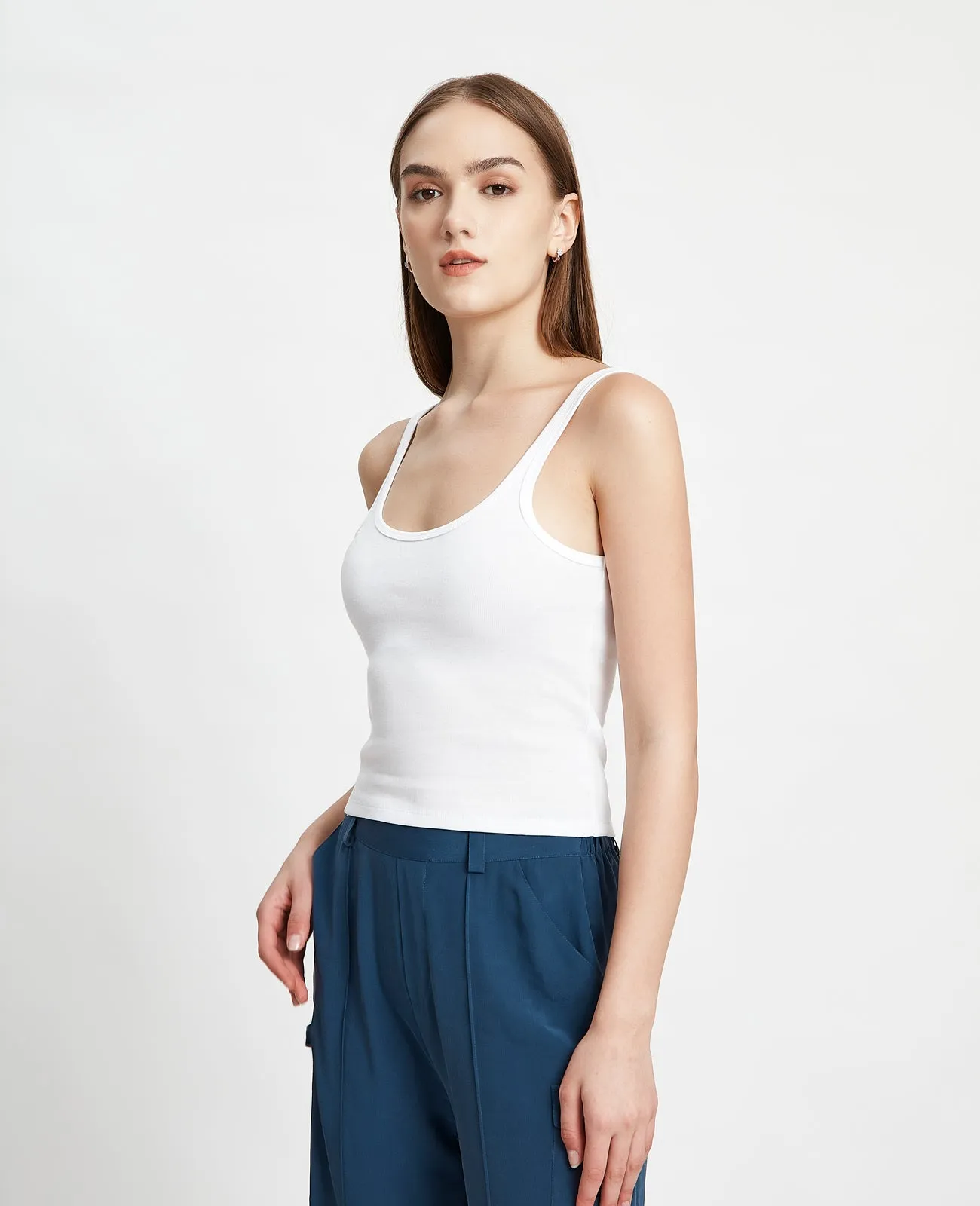 Supima 2-way Ribbed Camisole