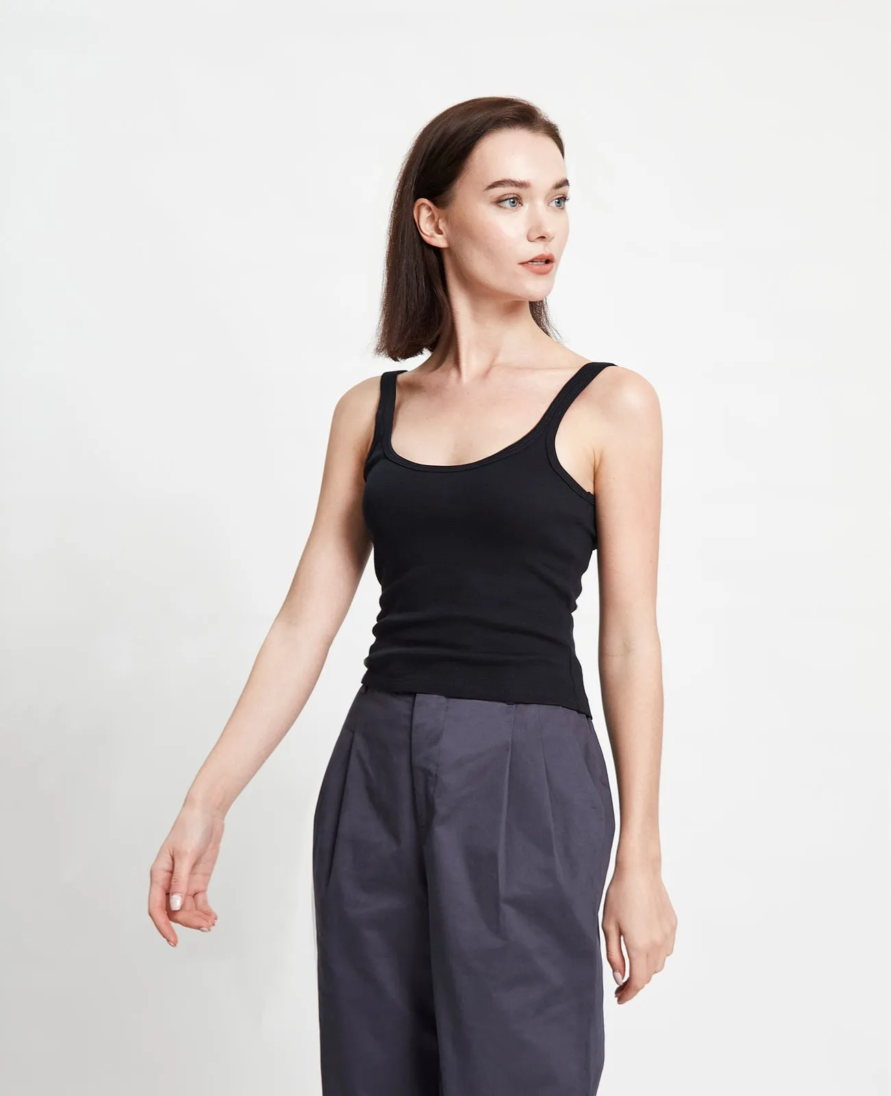 Supima 2-way Ribbed Camisole