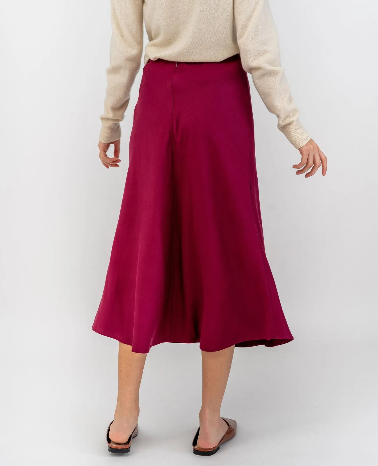 Tencel Wrap Skirt