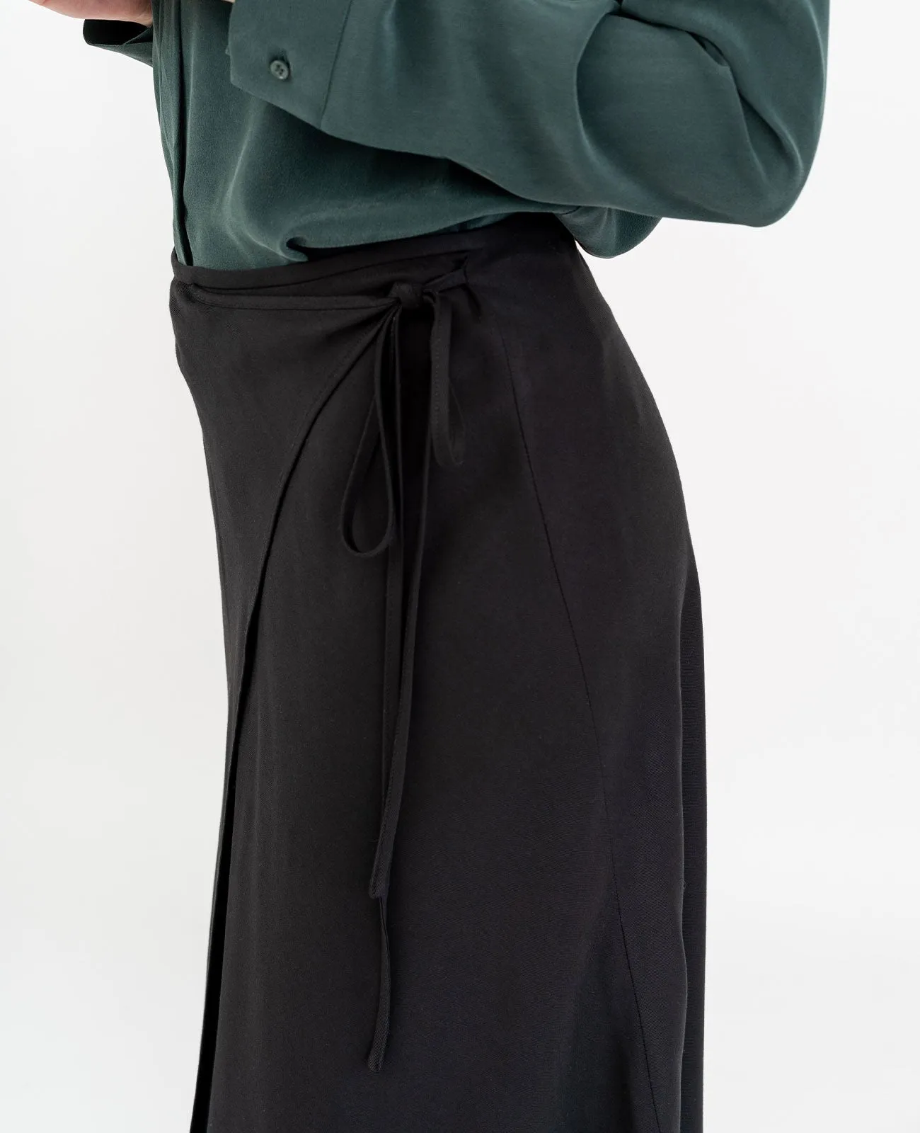 Tencel Wrap Skirt