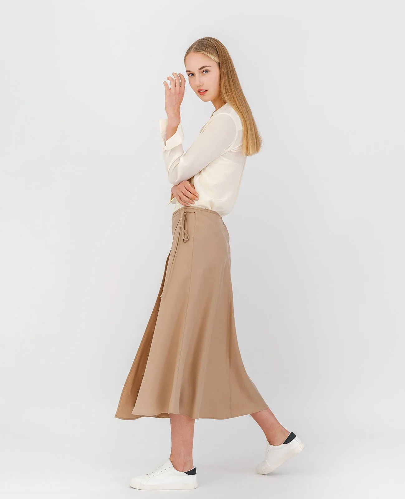 Tencel Wrap Skirt