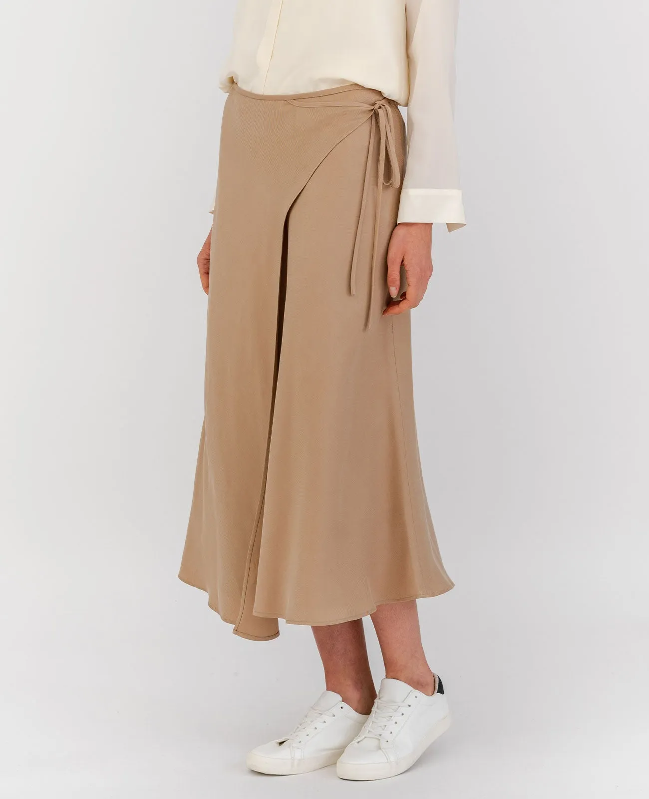 Tencel Wrap Skirt