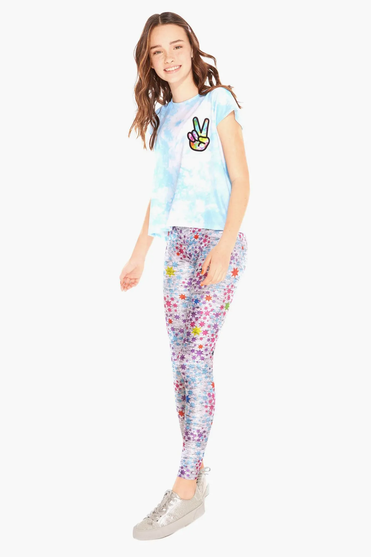 Terez Confetti Craze Girls Leggings (Size 16 left)