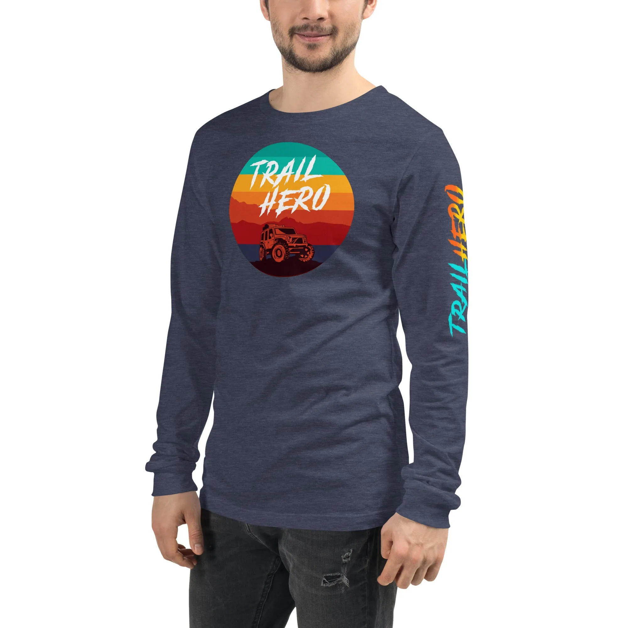 Trail Hero - Unisex - 100% Cotton Long Sleeve Tee - 7 Colors