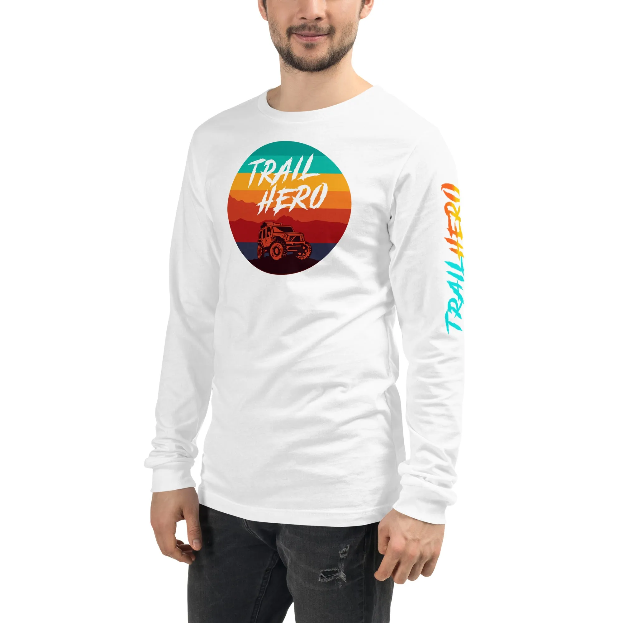 Trail Hero - Unisex - 100% Cotton Long Sleeve Tee - 7 Colors