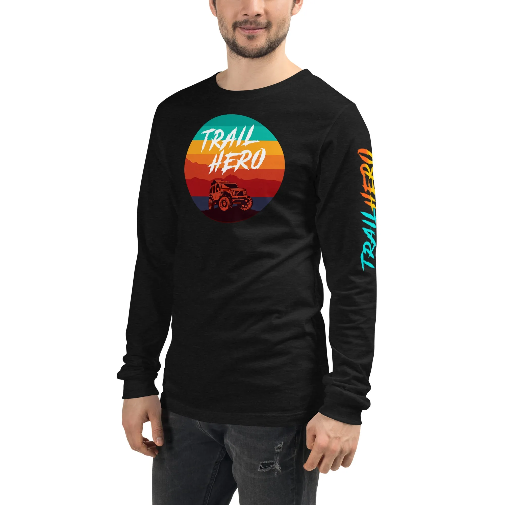 Trail Hero - Unisex - 100% Cotton Long Sleeve Tee - 7 Colors