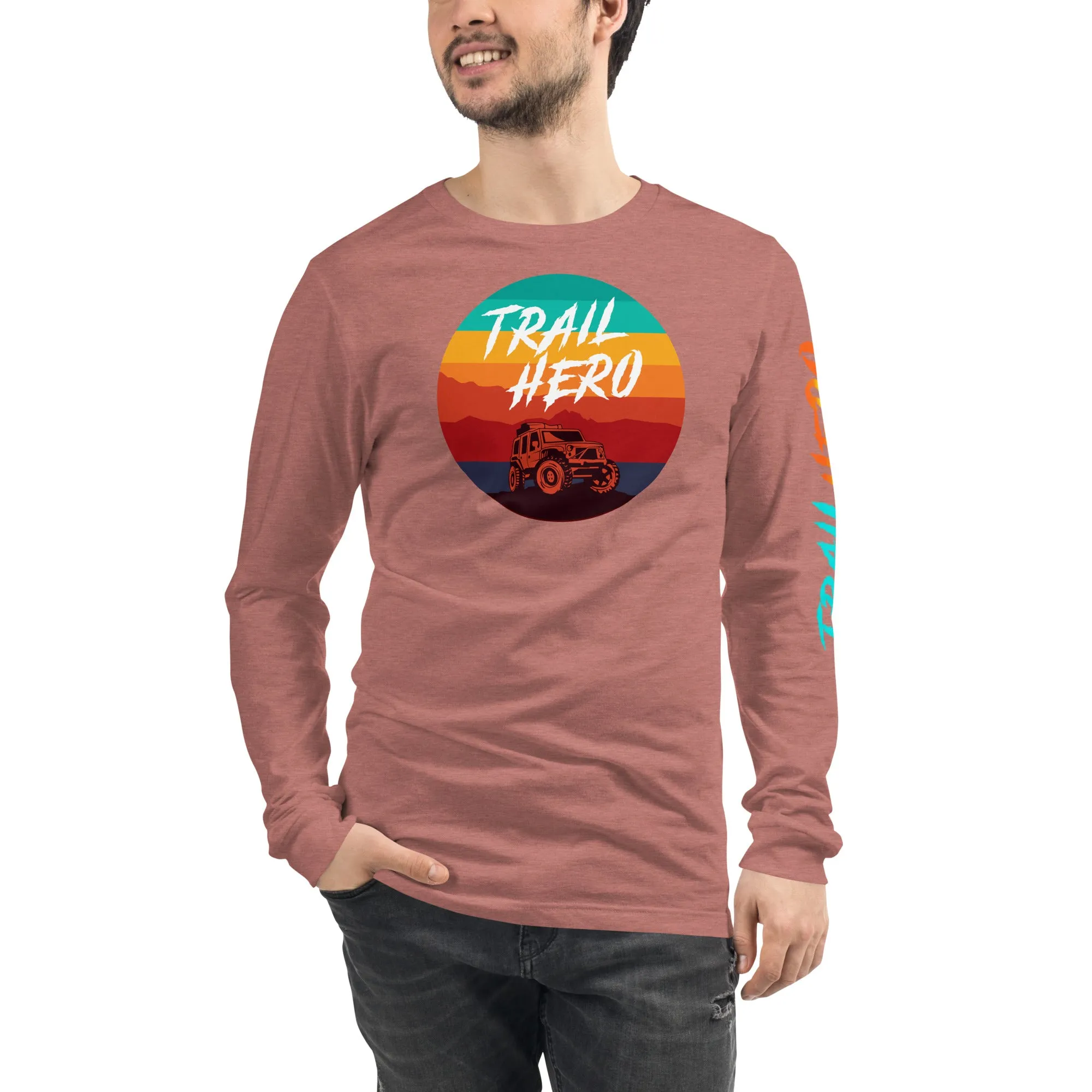 Trail Hero - Unisex - 100% Cotton Long Sleeve Tee - 7 Colors