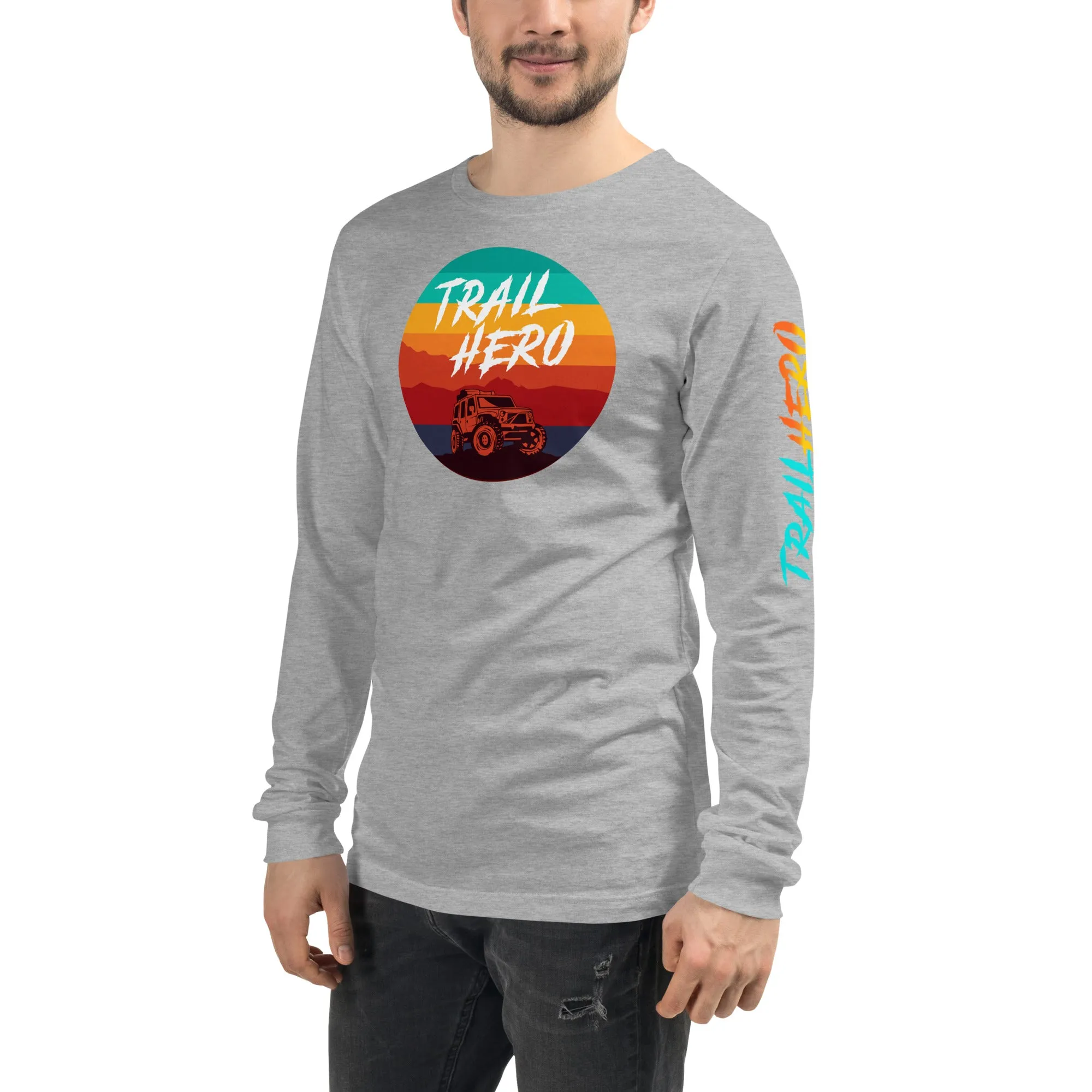 Trail Hero - Unisex - 100% Cotton Long Sleeve Tee - 7 Colors