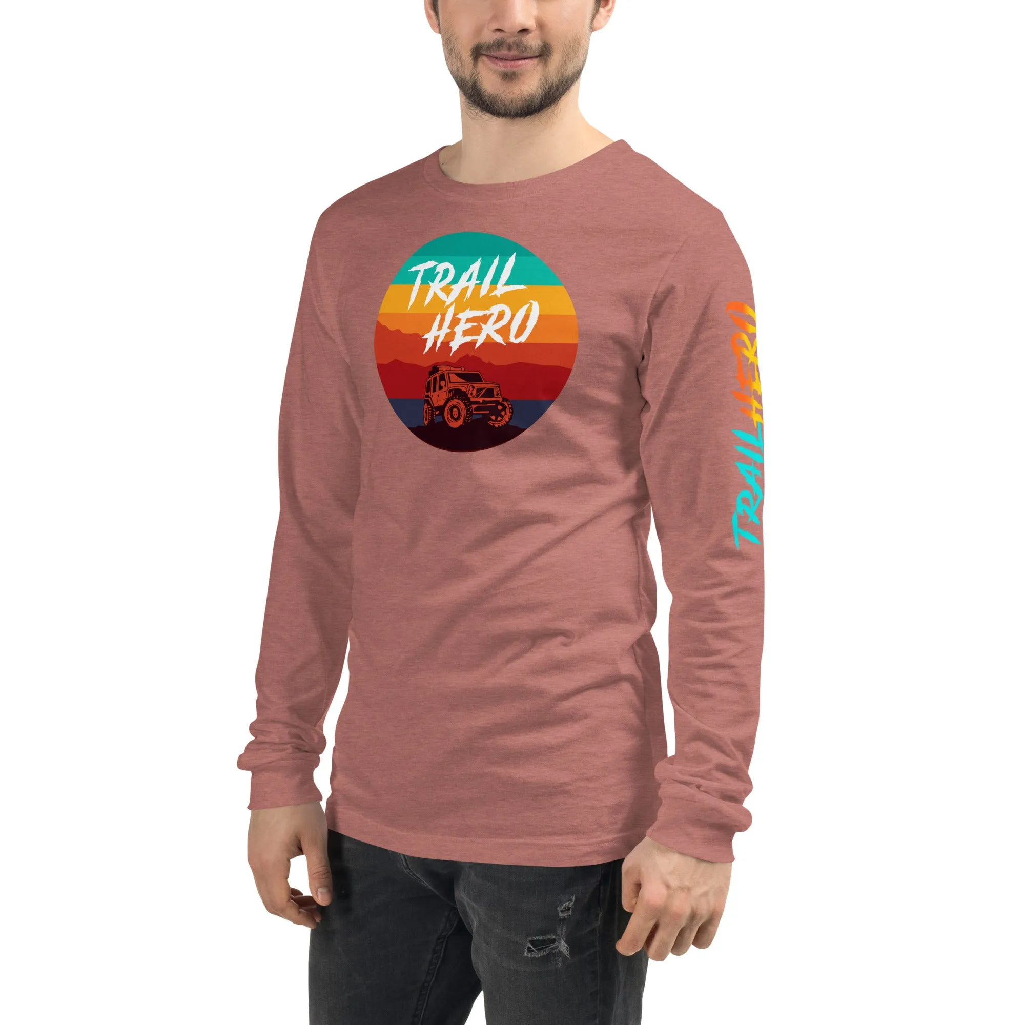 Trail Hero - Unisex - 100% Cotton Long Sleeve Tee - 7 Colors