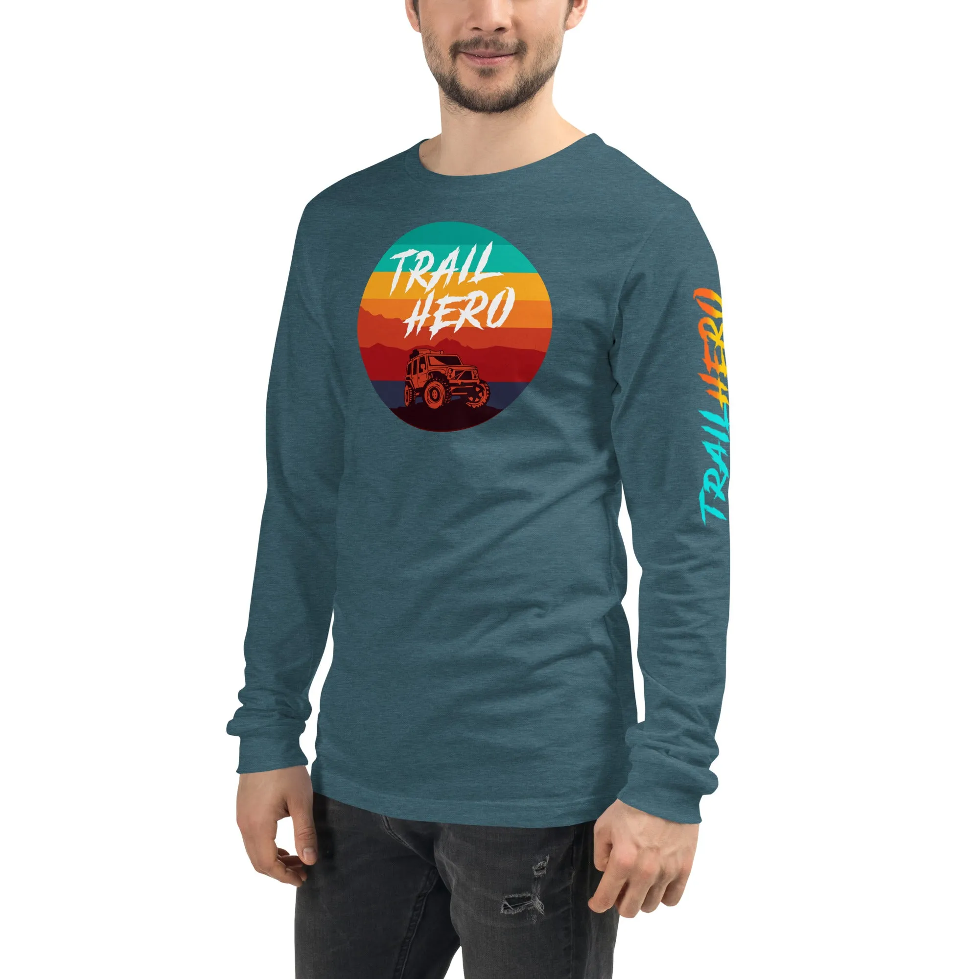 Trail Hero - Unisex - 100% Cotton Long Sleeve Tee - 7 Colors