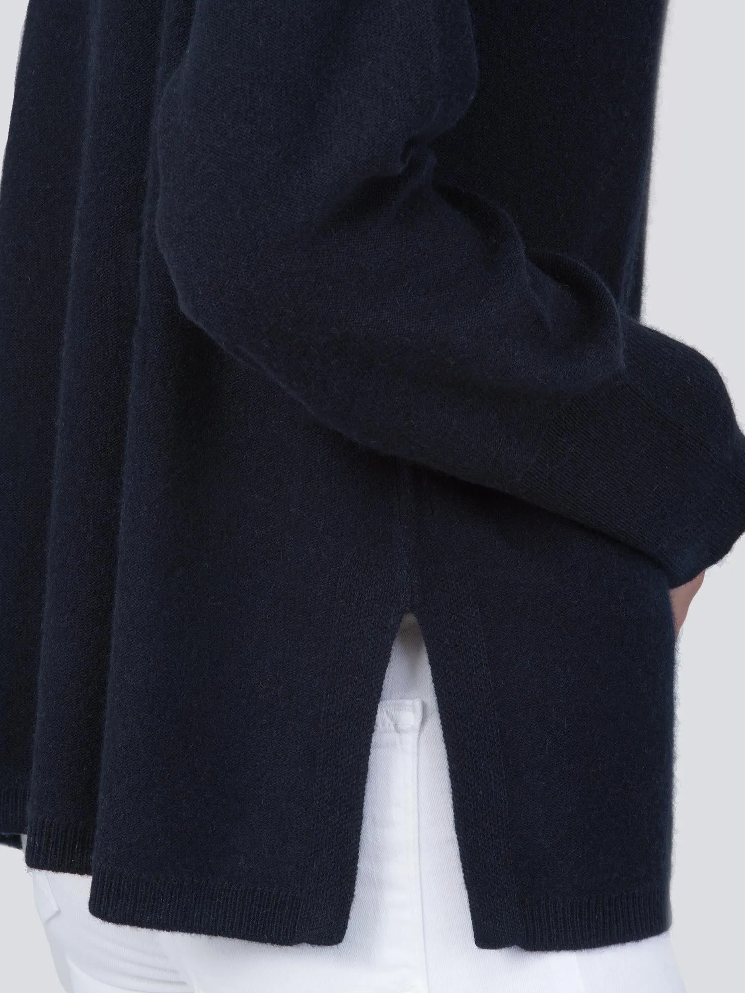 Turtleneck Loosefit Tunic_Dark Navy