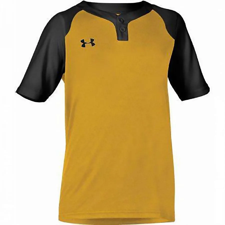 Under Armour Mens Next 2-Button Baseball Jersey