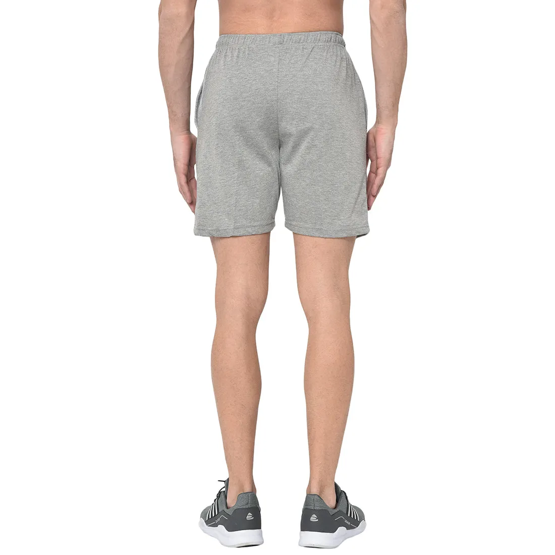 Vimal Jonney Silver Shorts For Men's