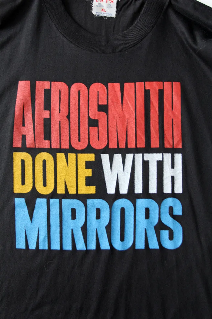 vintage Aerosmith t-shirt, 1985 Done with Mirrors tour